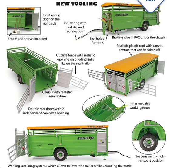 Joskin Betimax RDS G 6000 Green version - 1:32